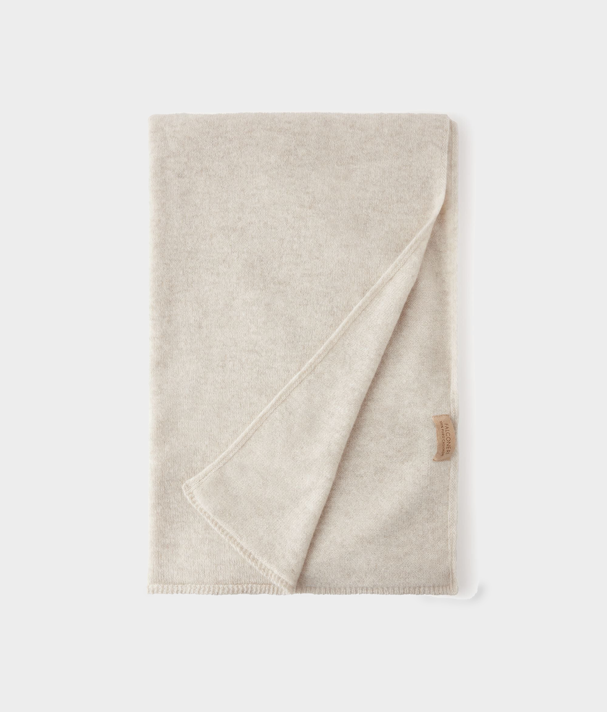 Cashmere Shawl in Stone, view 2