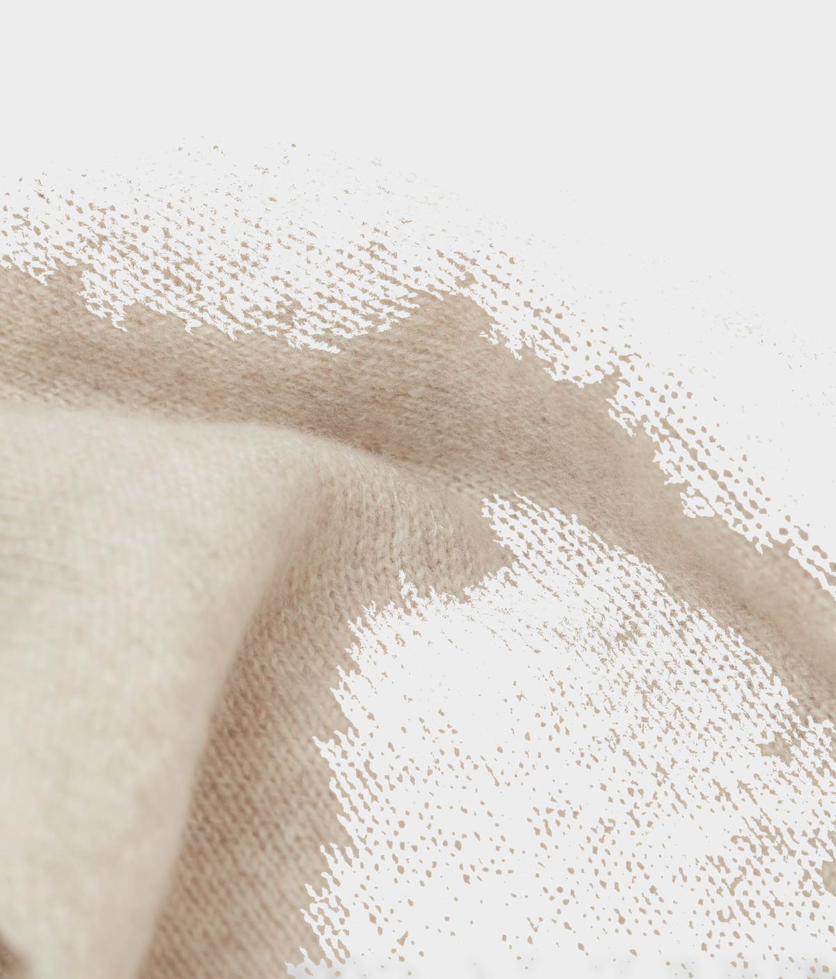 Cashmere Shawl in Stone, view 4