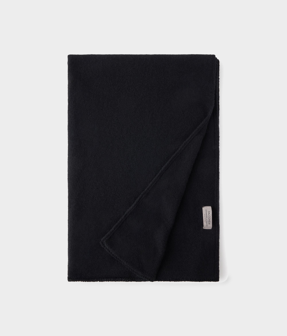 Cashmere Shawl in Black, view 2