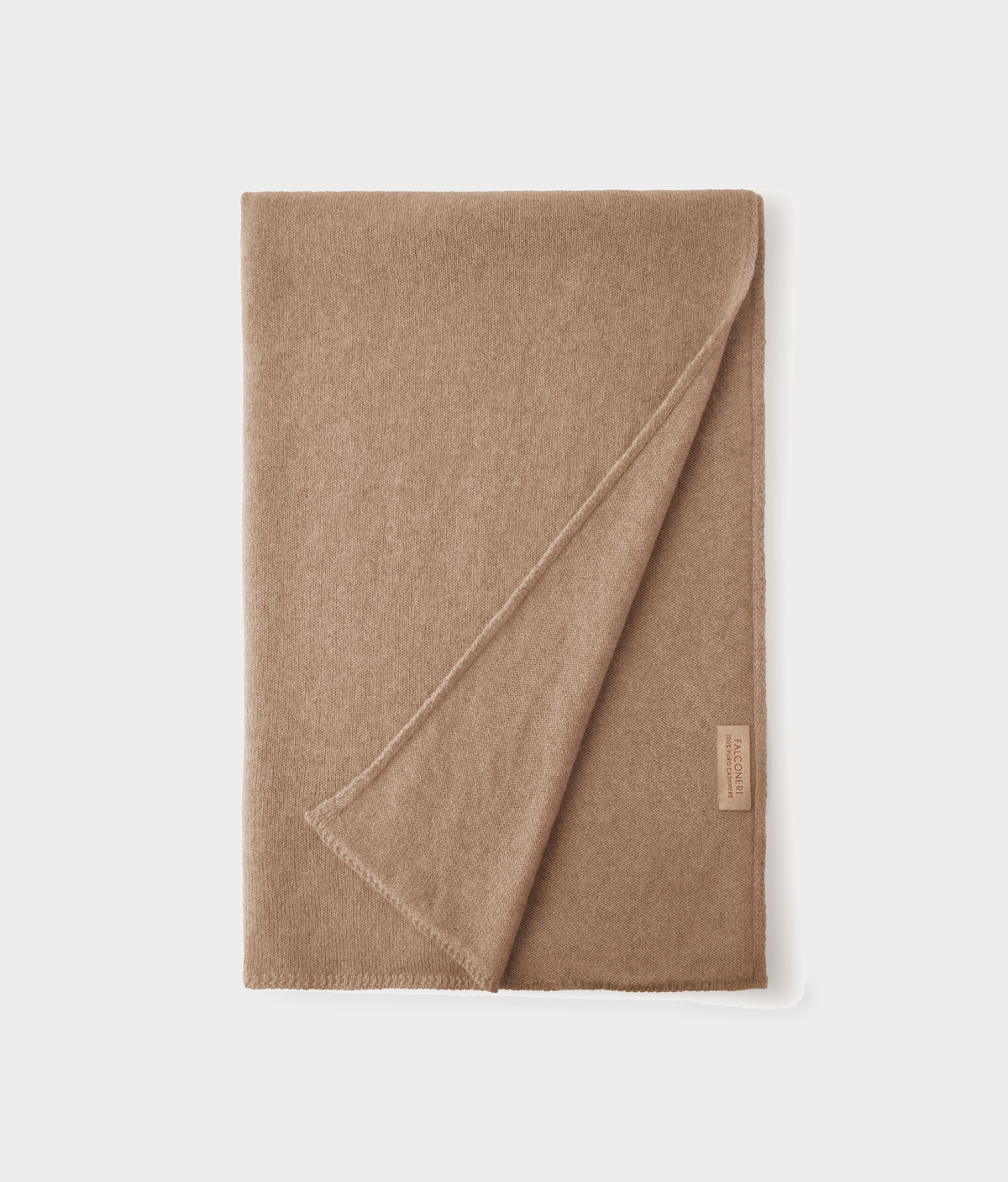 Cashmere Shawl in MELANGE WHEAT, view 2