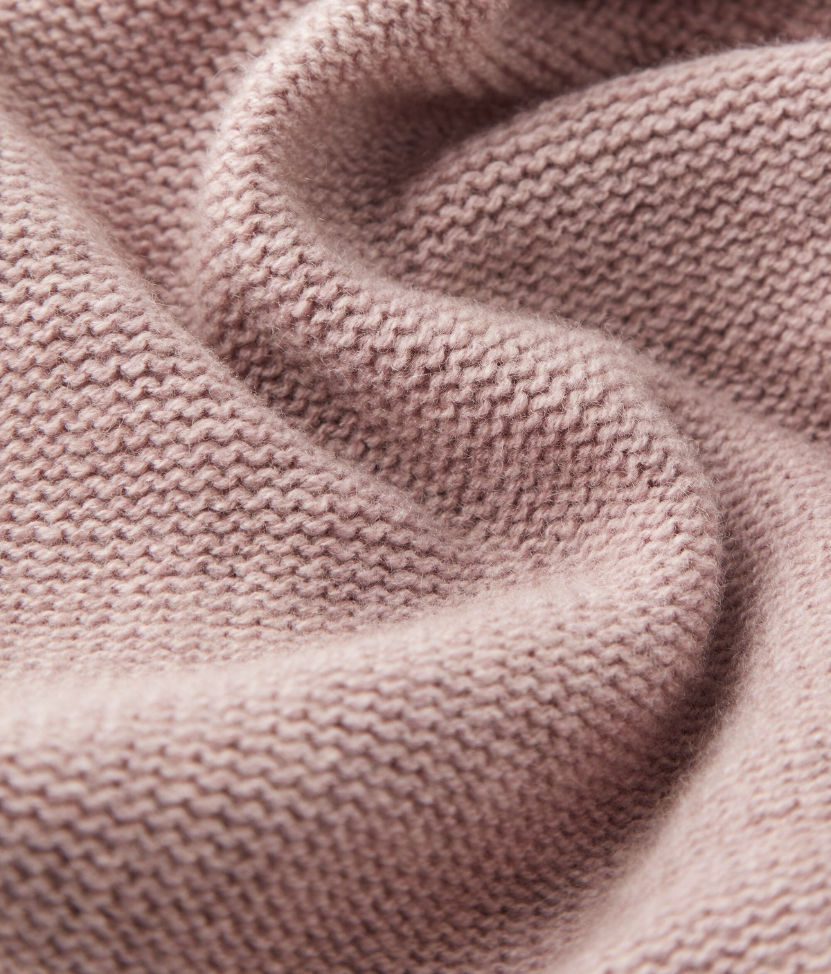 Cashmere Scarf in DUSTY ROSE MELANGE, view 4