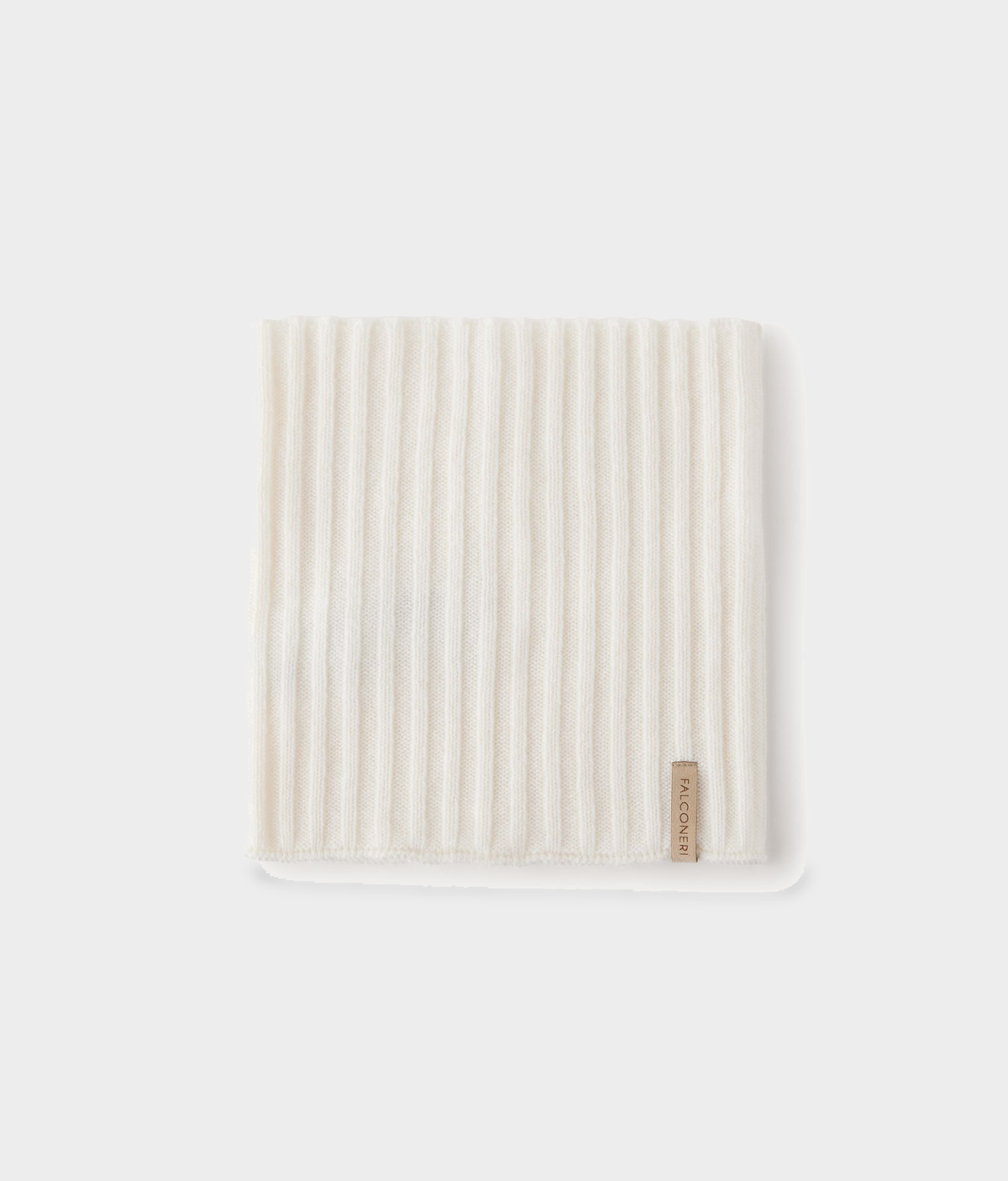 Ultrasoft Cashmere Ribbed Neck Warmer in Bow, view 2