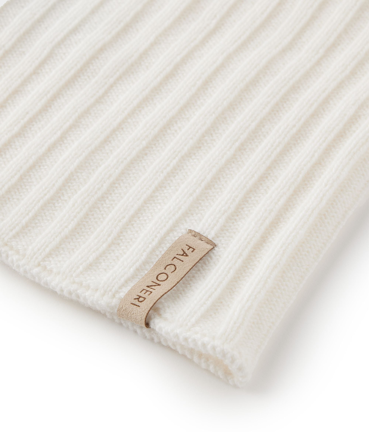 Ultrasoft Cashmere Ribbed Neck Warmer in Bow, view 5