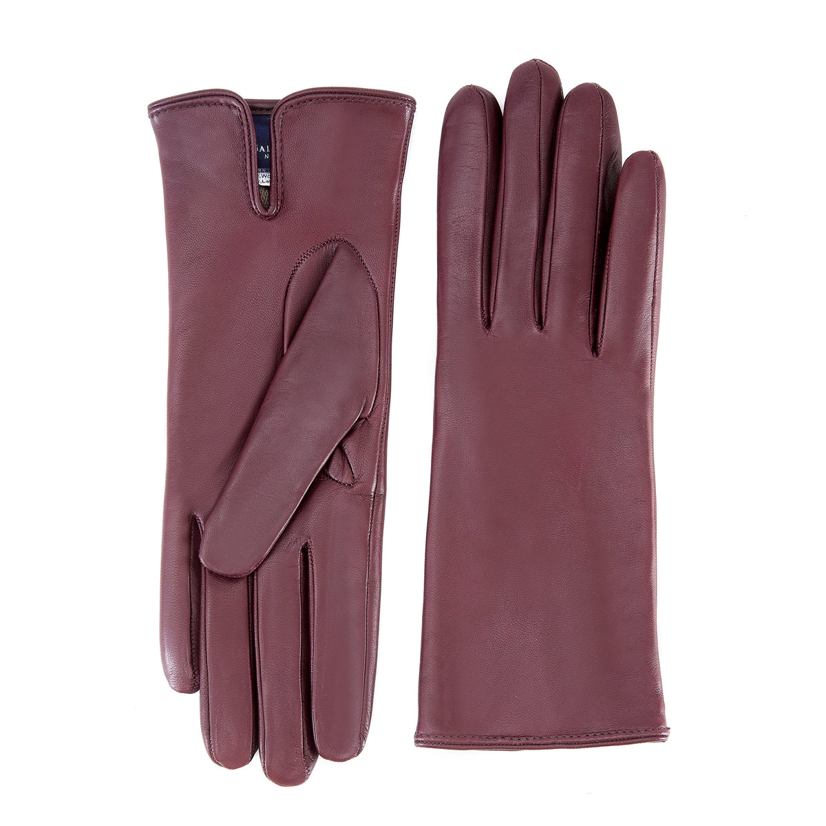 Form Classic Nappa Gloves in Bordeaux, view 2