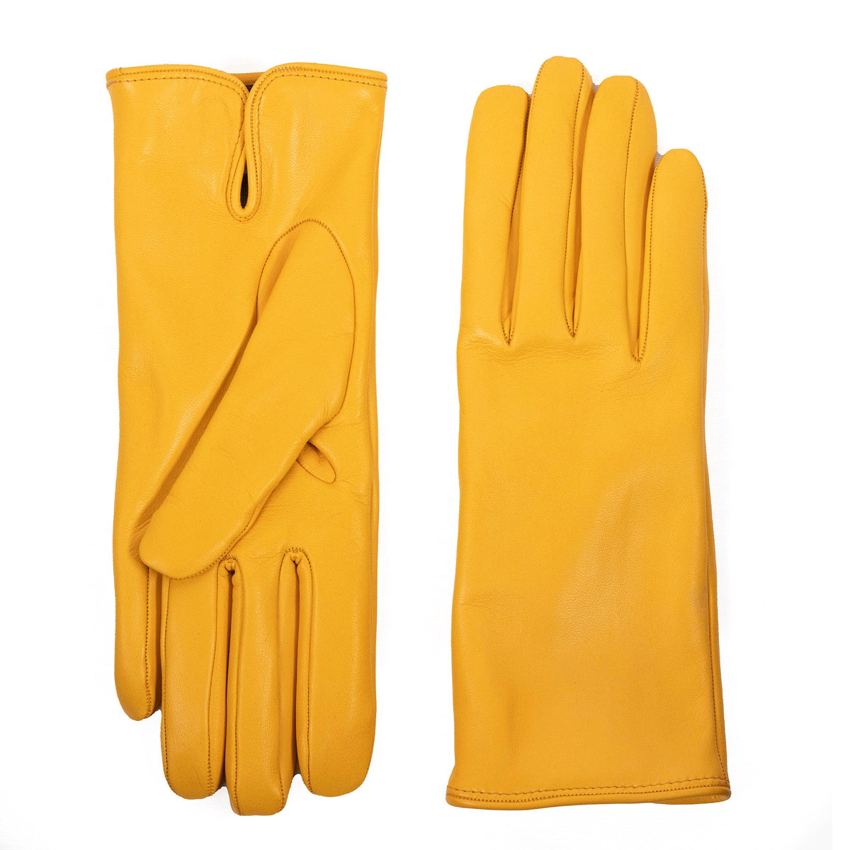 Form Classic Nappa Gloves in Yellow, view 2