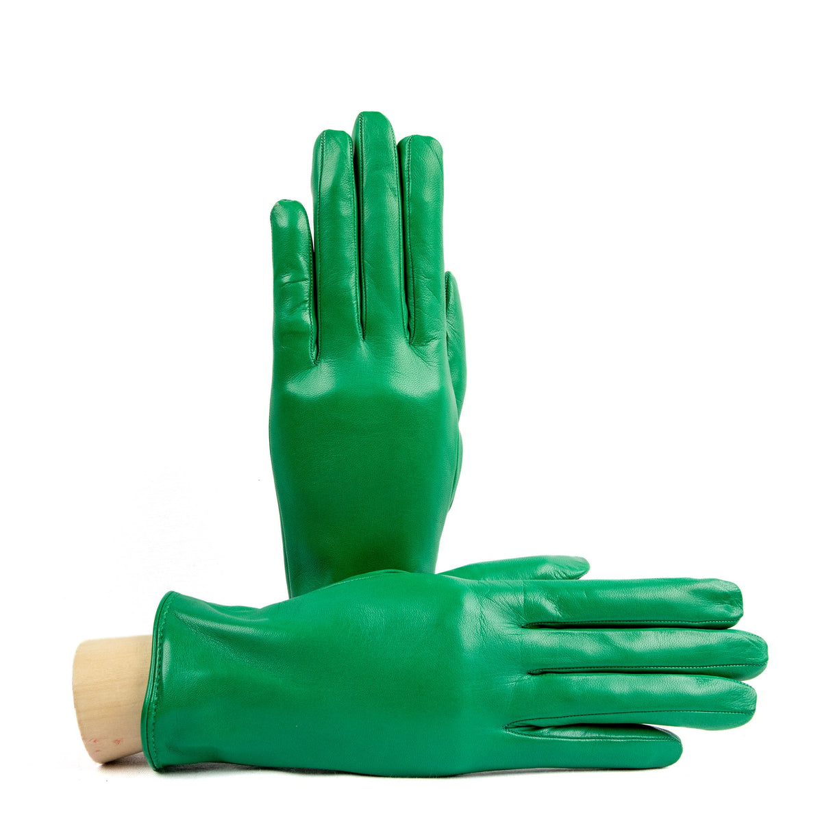 Form Classic Nappa Gloves in Emerald Green, primary view