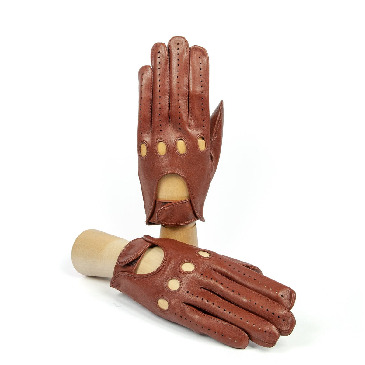 Form Nappa Driving Gloves in Cognac, primary view