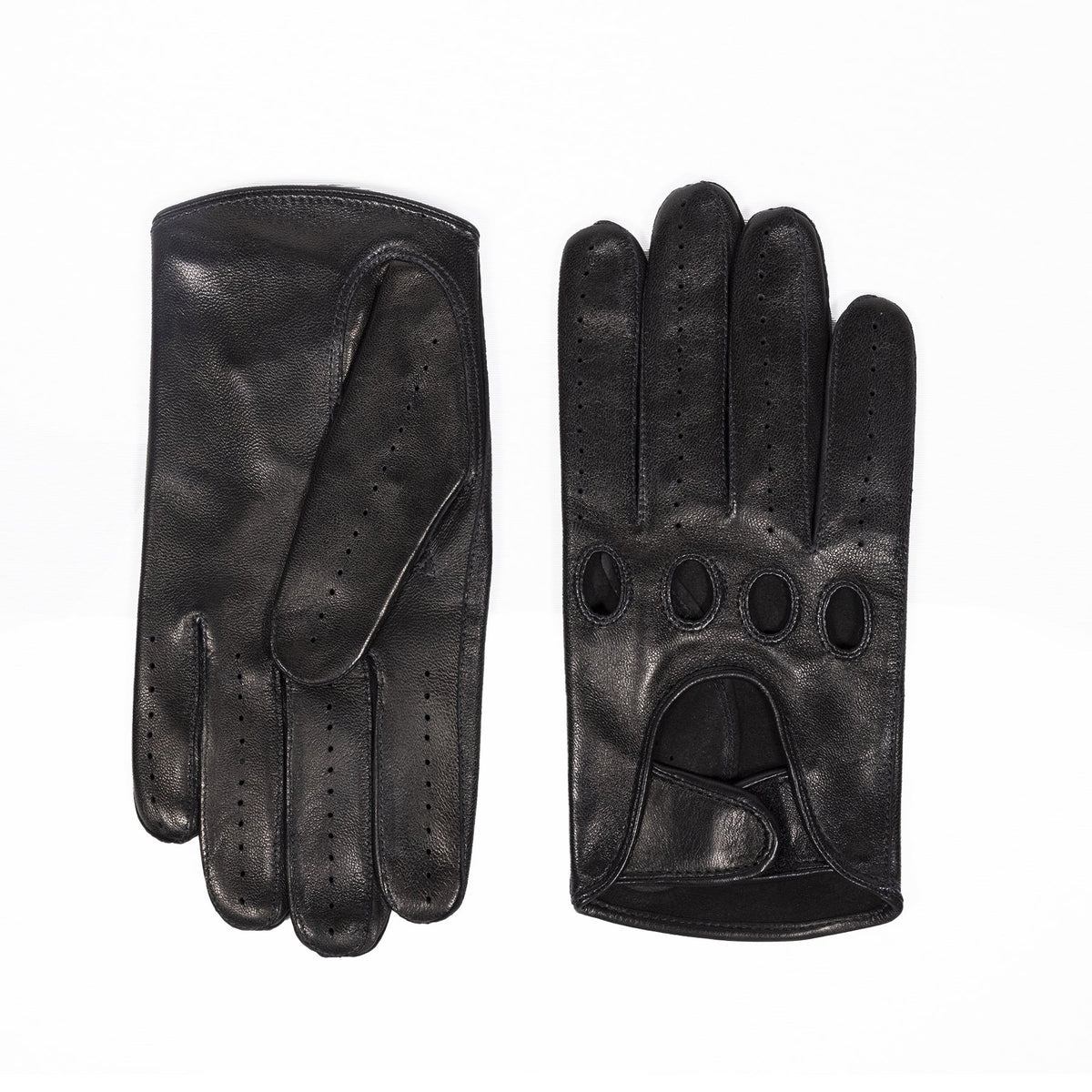 Form Nappa Driving Gloves in Black, view 2