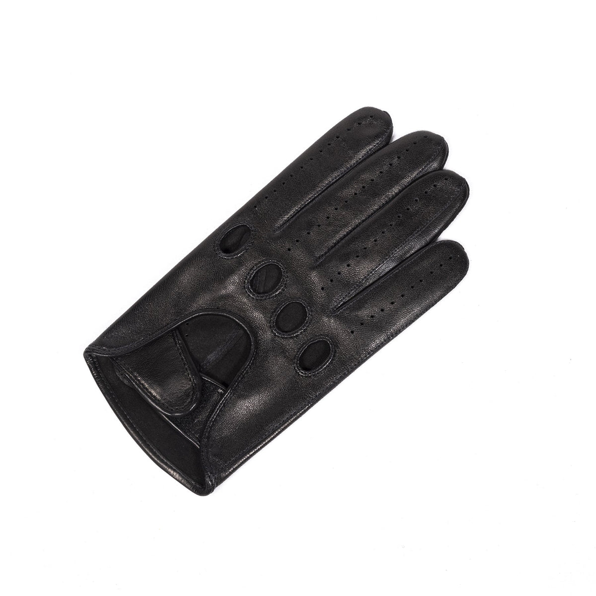 Form Nappa Driving Gloves in Black, view 3