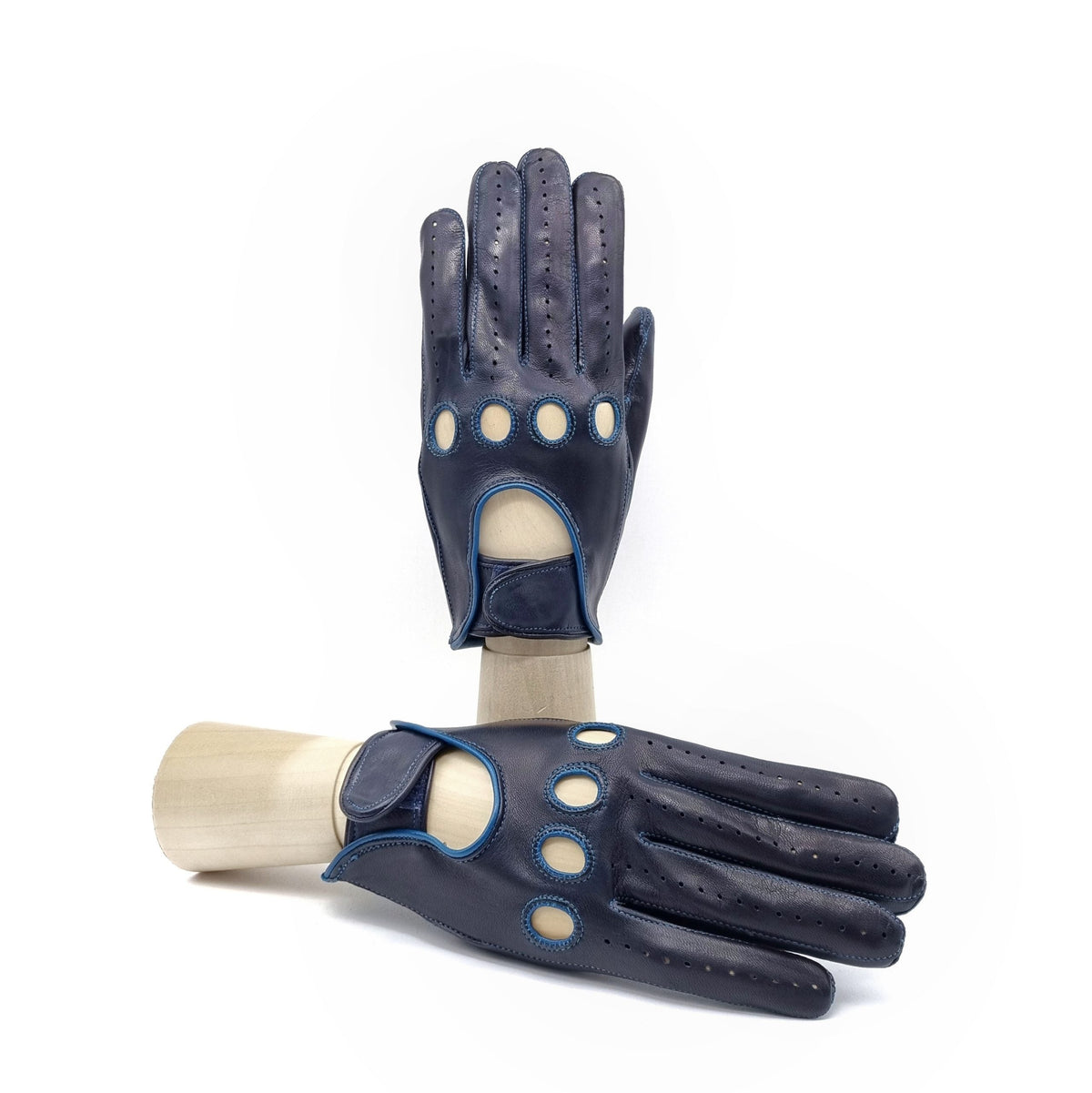 Form Nappa Driving Gloves in Navy, primary view