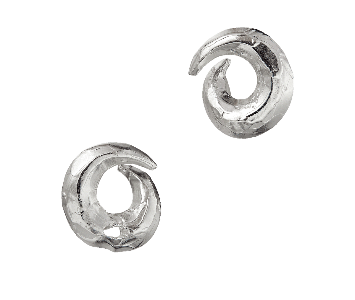 Form Recycled Sterling Silver Earrings, primary view [fp-shared]