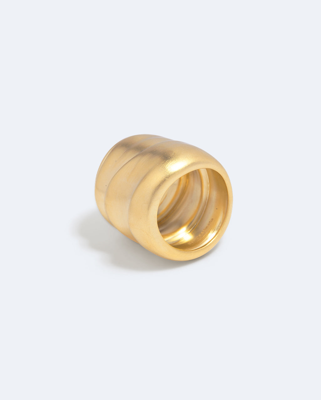 Form Sculpted Statement Ring in Gold-Plated, view 2