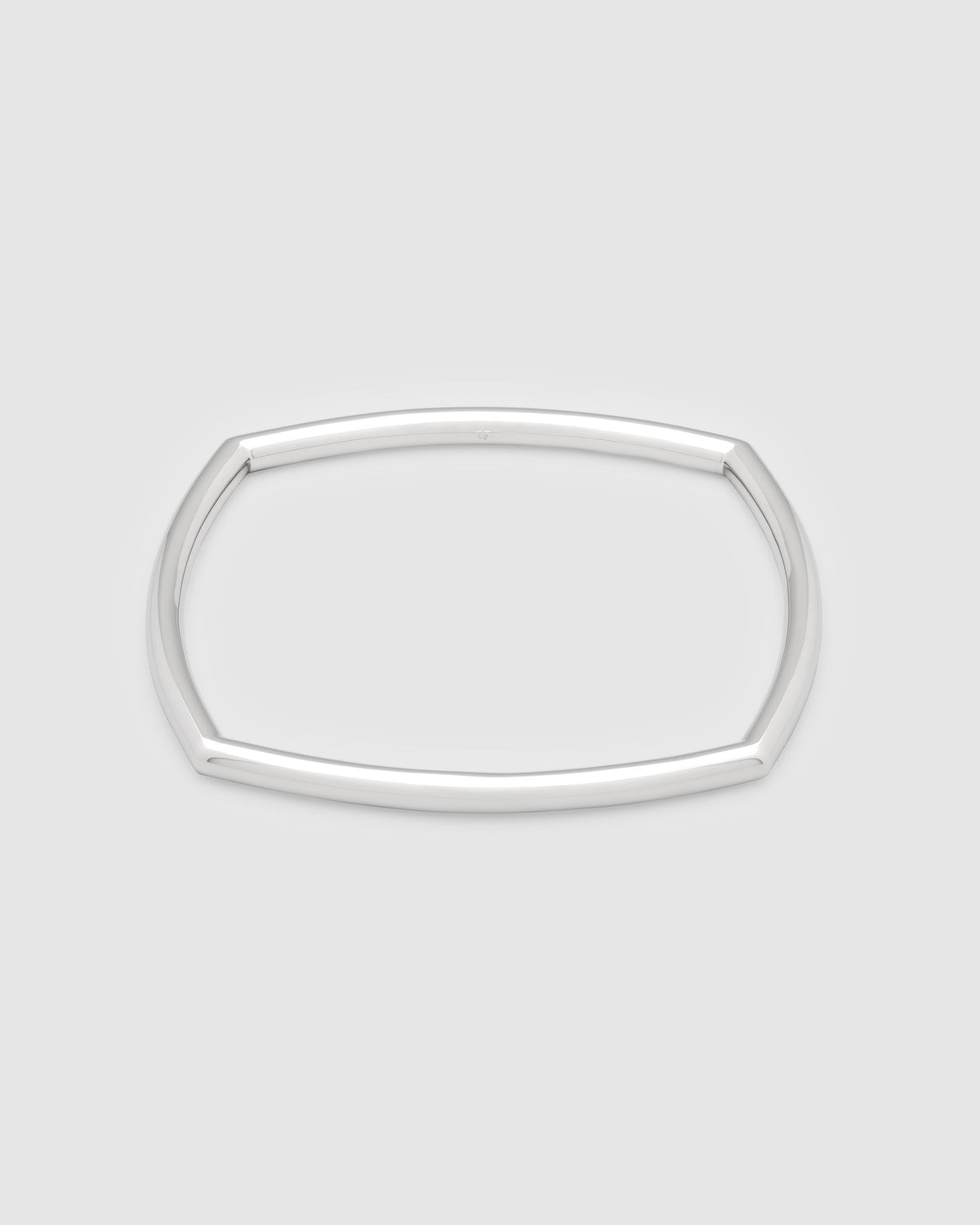 Form Slim Cushion Bangle in Silver, primary view