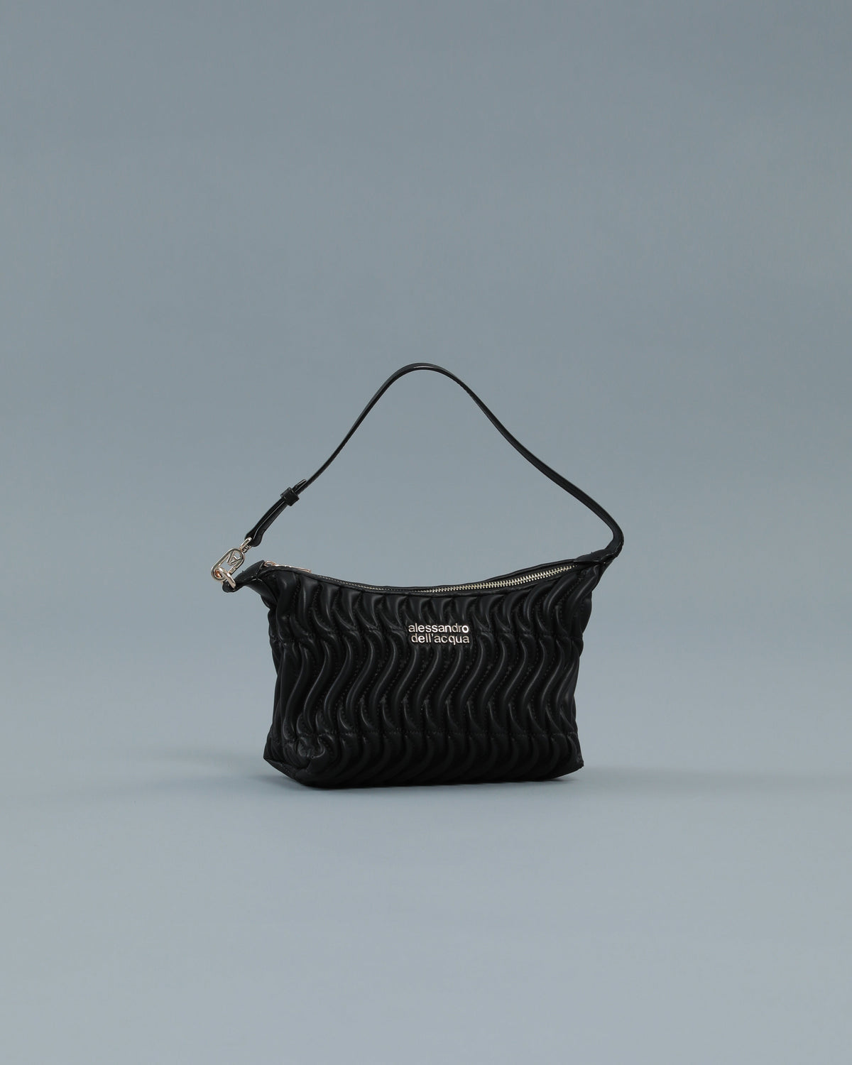 Quilted Shoulder Bag in Maroon, view 2