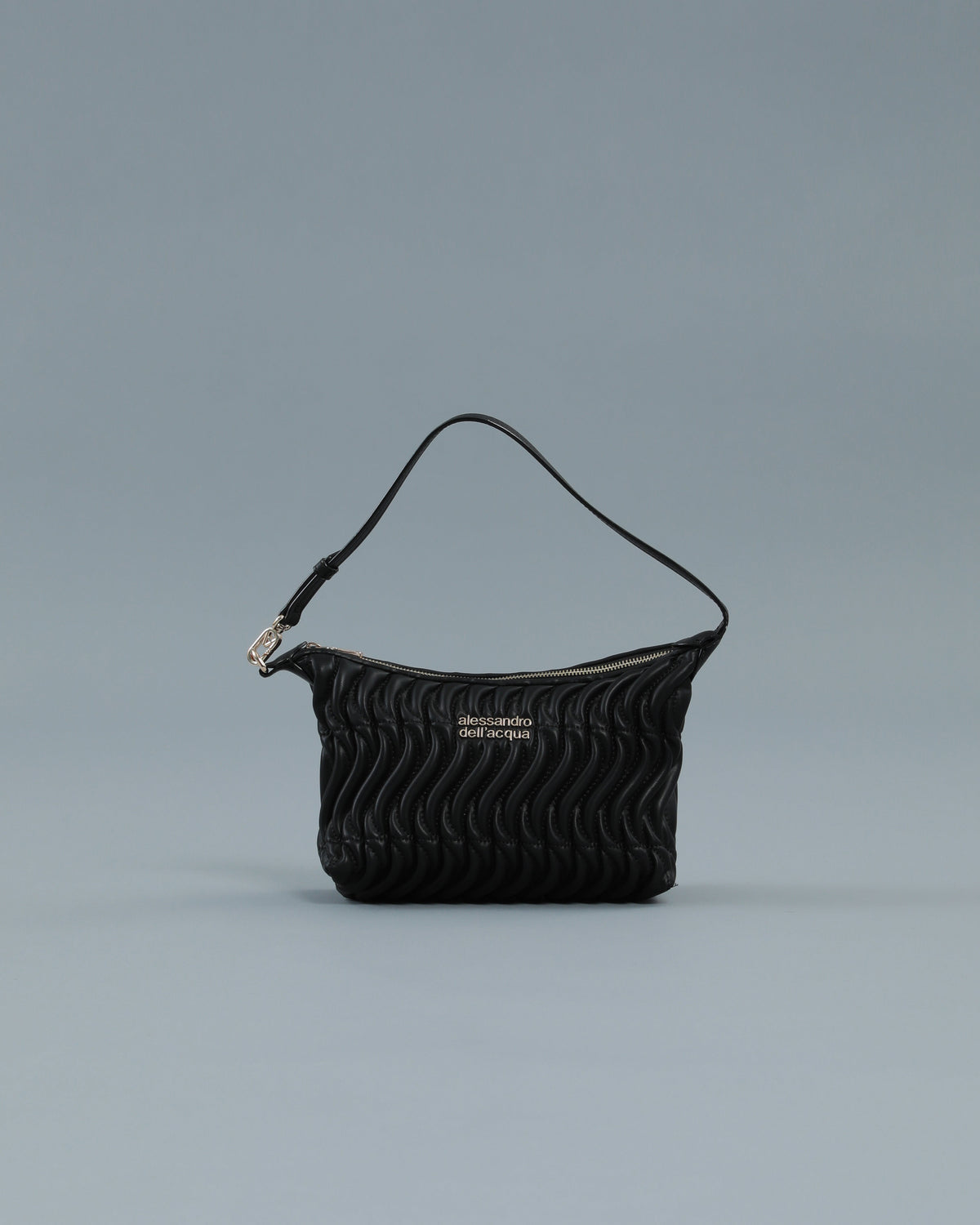 Quilted Shoulder Bag in Maroon, primary view