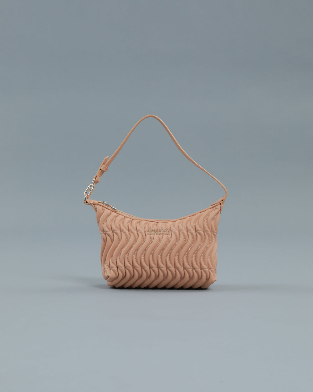 Quilted Shoulder Bag in Maroon, primary view [fp-color:beige]