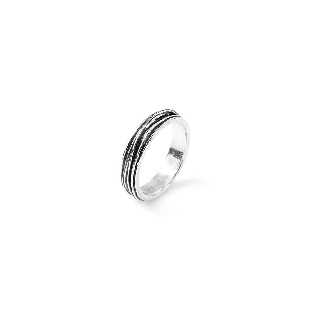 Twists Small Ring in Silver, primary view [fp-color:silver]