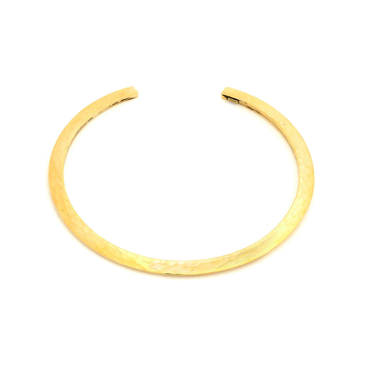 Blade Necklace in Gold-plated silver, primary view