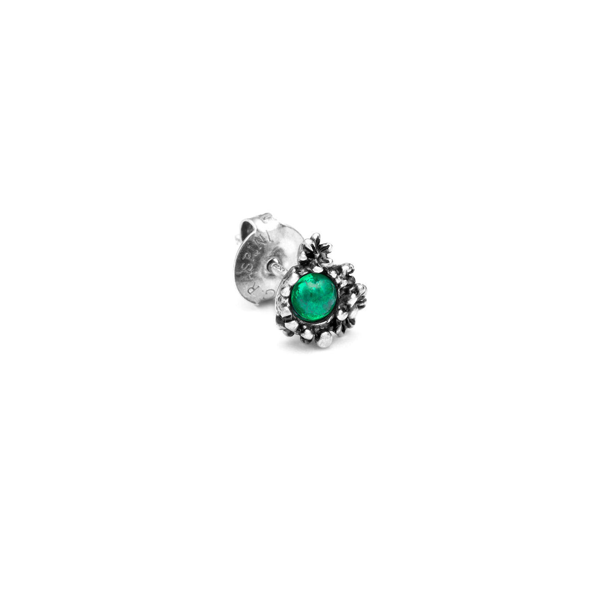 Daisies Garden Mini Earrings in Silver, view 6