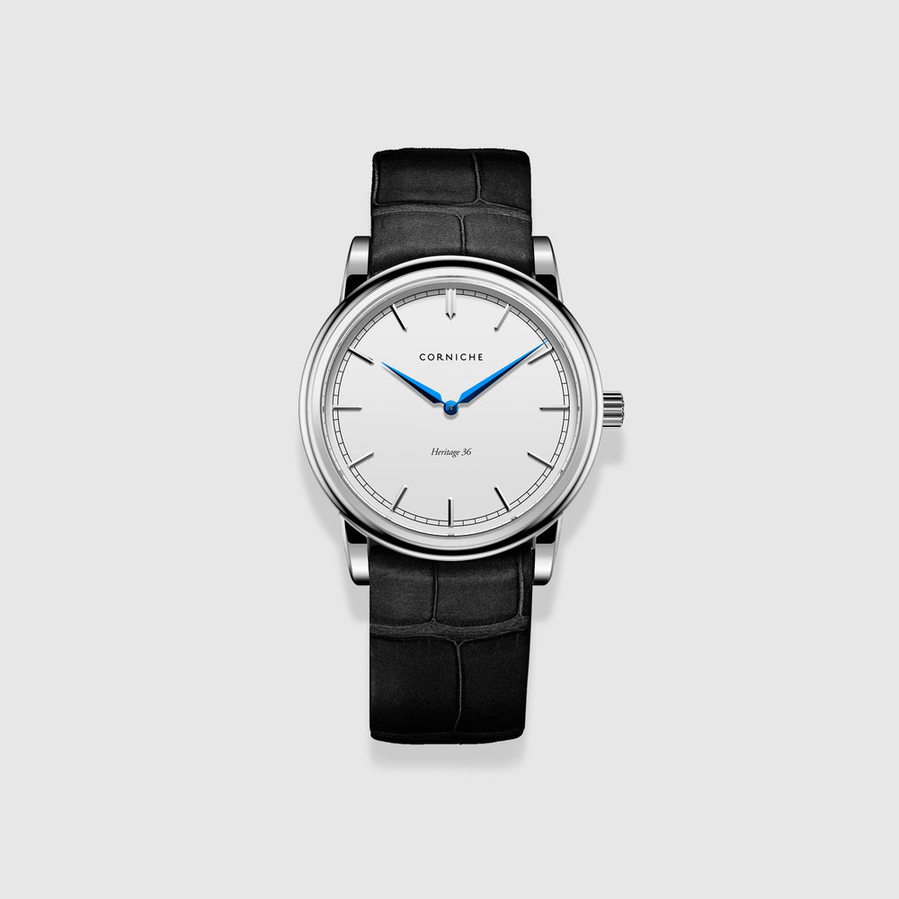 Heritage 36 Quartz Watch in White, primary view [fp-color:white]