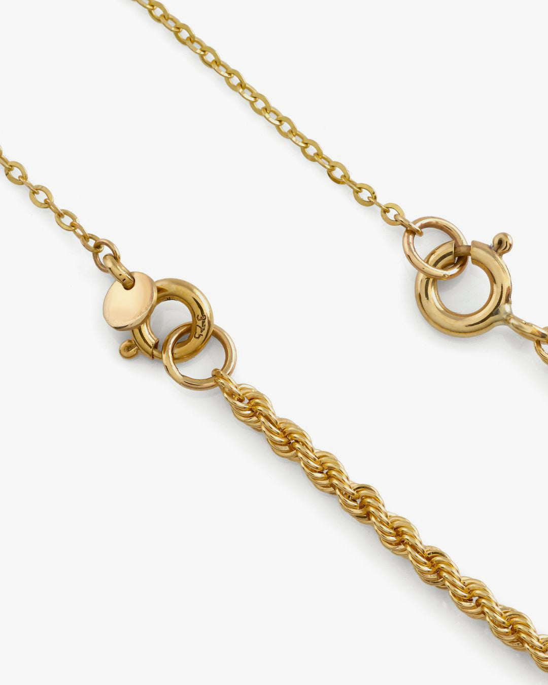 Line Double-Chain Gold Bracelet in Yellow Gold, view 2
