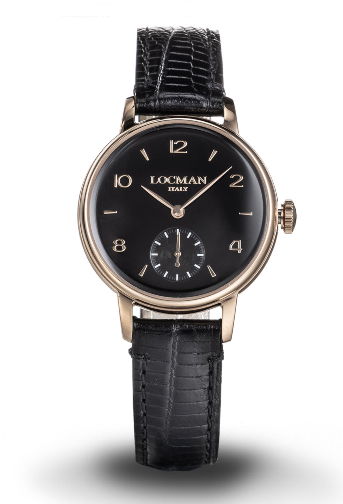 1960 Lady in Black - Leather - Black - Numeri Applicati - Rose Gold, primary view