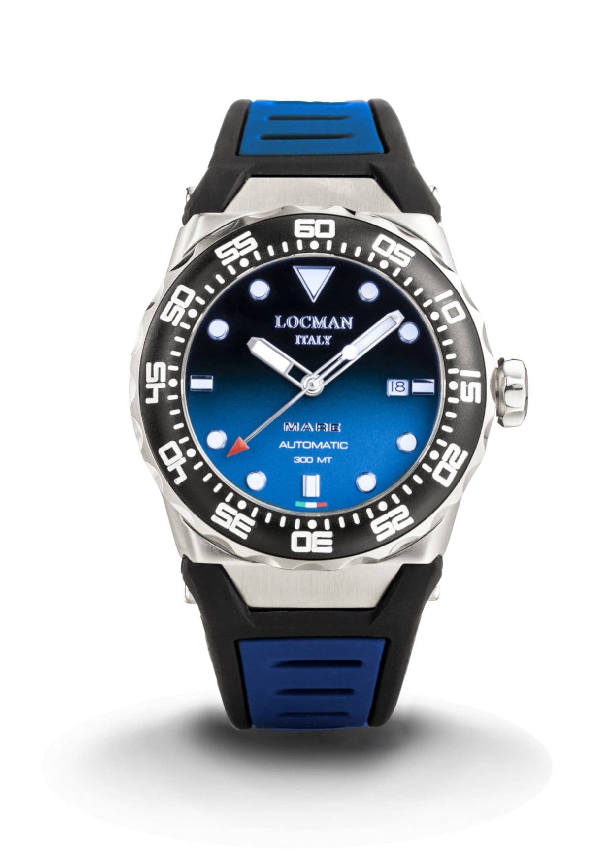 Mare 300 MT in Blue - Silicone - Blue - Applied Indexes - White, primary view