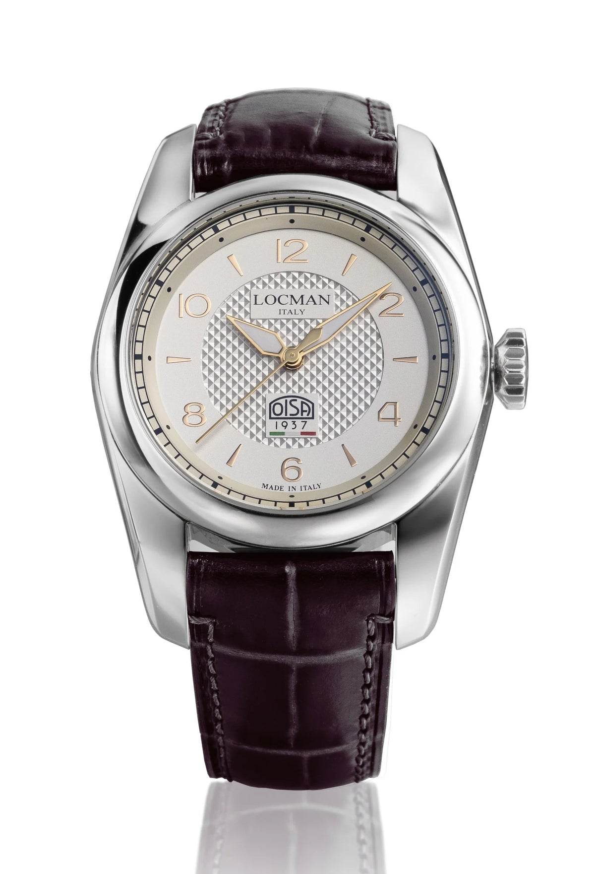 Aethalia in Grey with Ivory, Natural Leather and Dark Brown trim, primary view