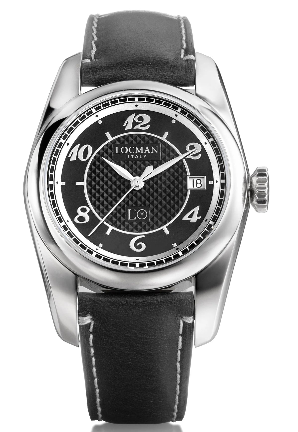 XXIV CANTO in Smooth Leather - Black, primary view
