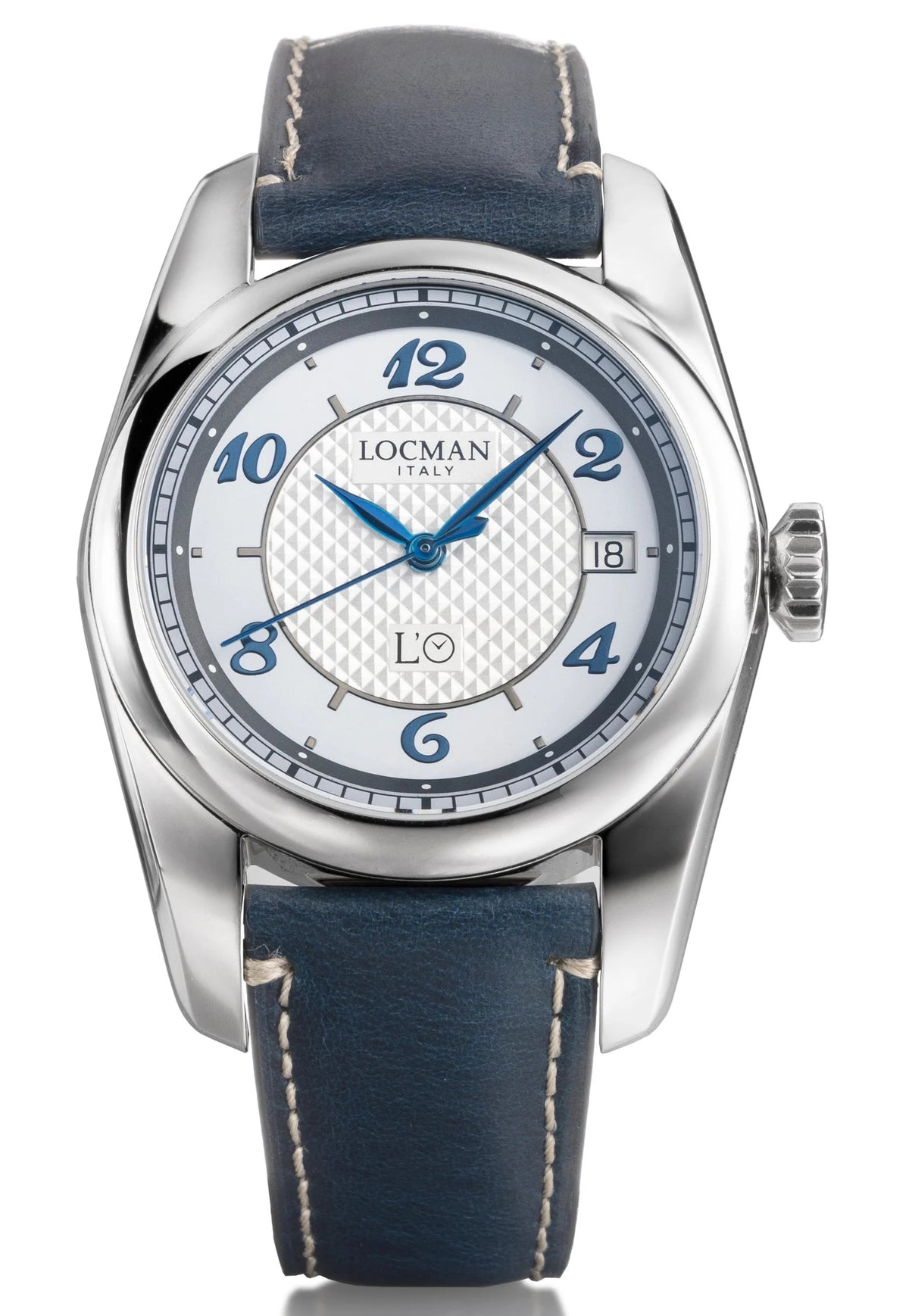 XXIV CANTO in Smooth Leather - Blue, primary view