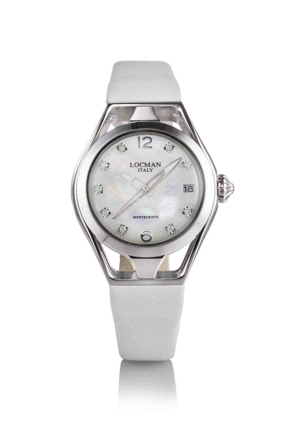 Montecristo Lady in Mother of Pearl White - Satin, primary view