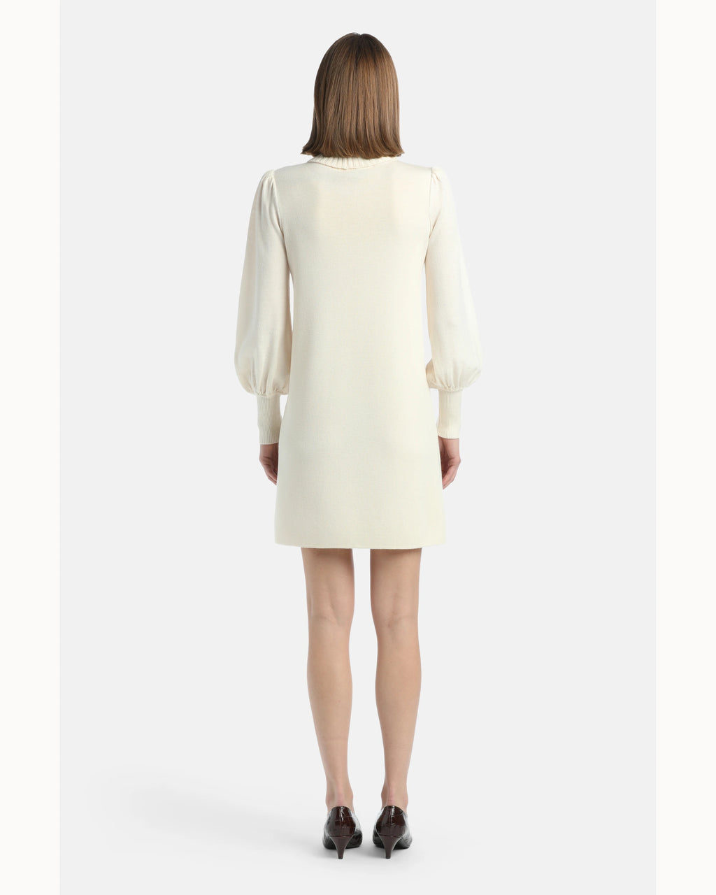 Serena 2 Dress in cream, view 2