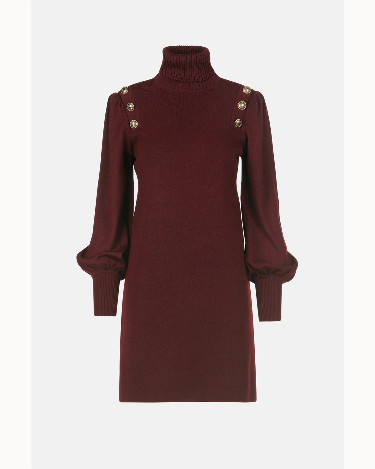 Serena 2 Dress in burgundy, view 5