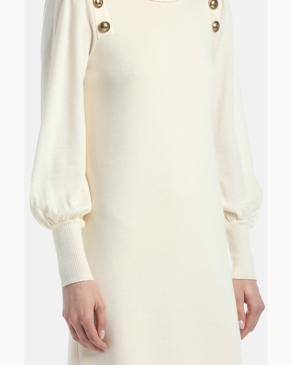 Serena 2 Dress in cream, view 4