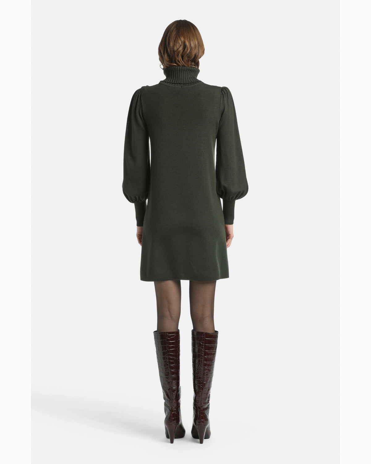 Serena 2 Dress in green, view 2