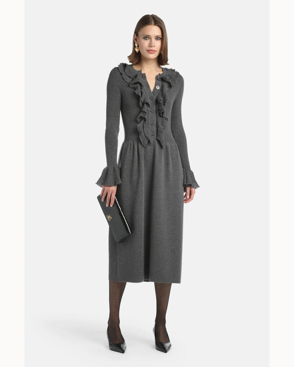 Mirella 2 Dress in Anthracite Gray, primary view