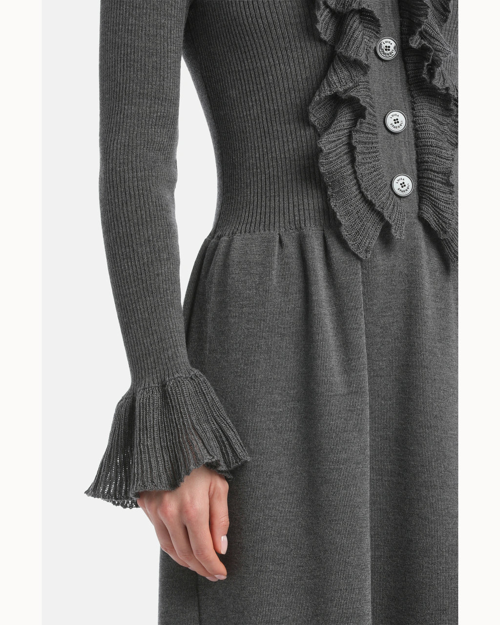 Mirella 2 Dress in Anthracite Gray, view 4