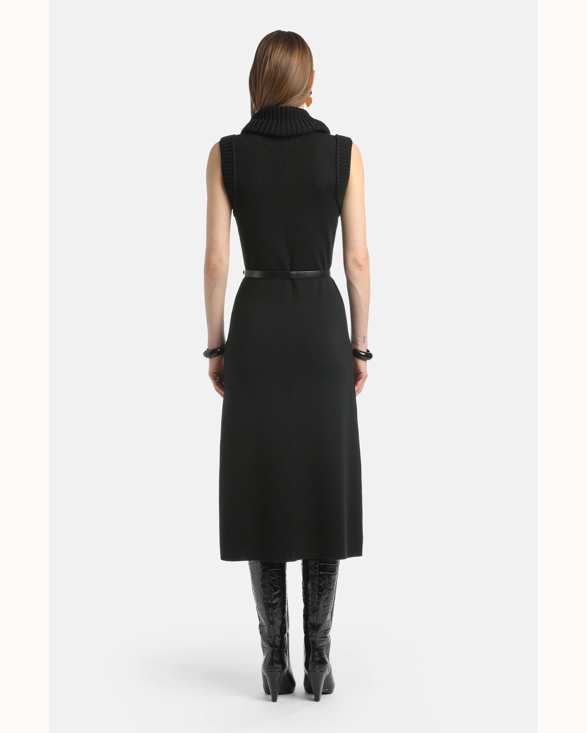 Noemi 2 Dress in black, view 2