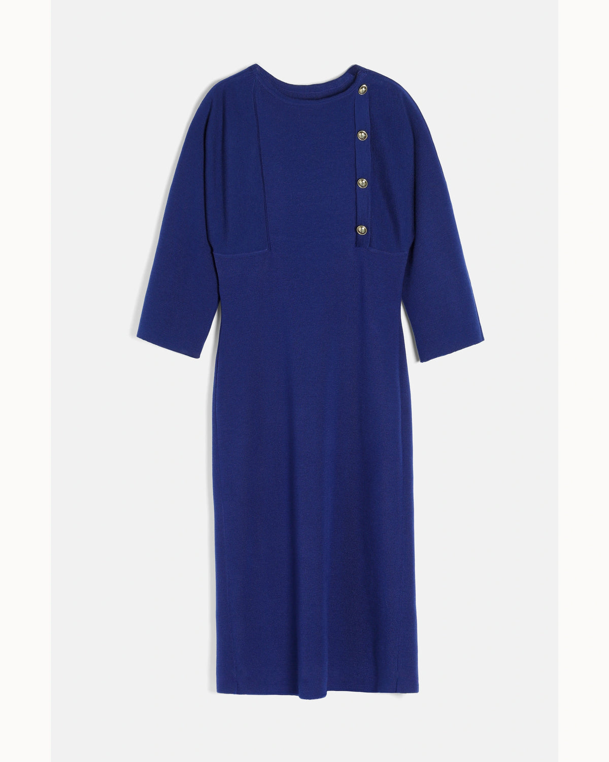 Vittoria Dress in ink blue, view 5