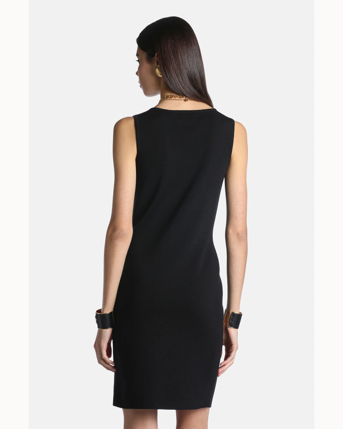 Elara Dress in black, view 2