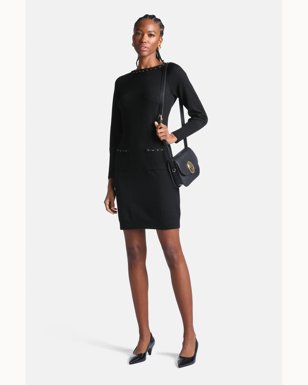 Vittoria 2 Dress in black, primary view