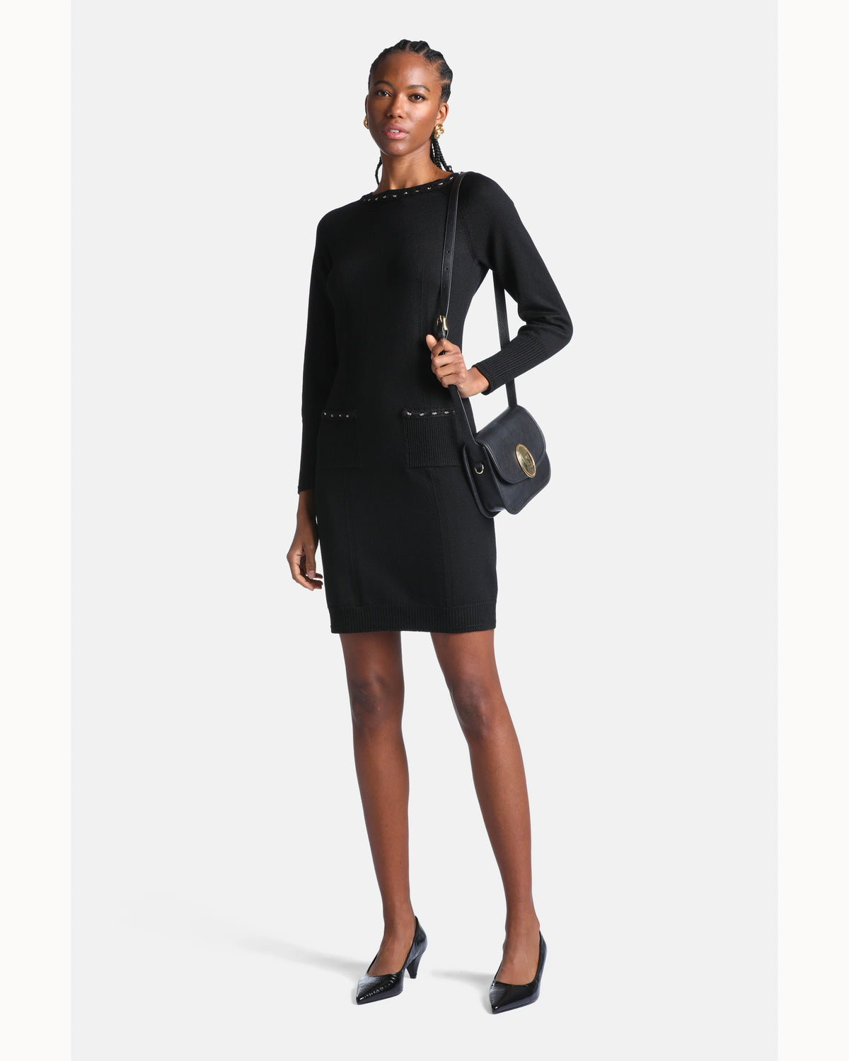 Vittoria 2 Dress in black, primary view