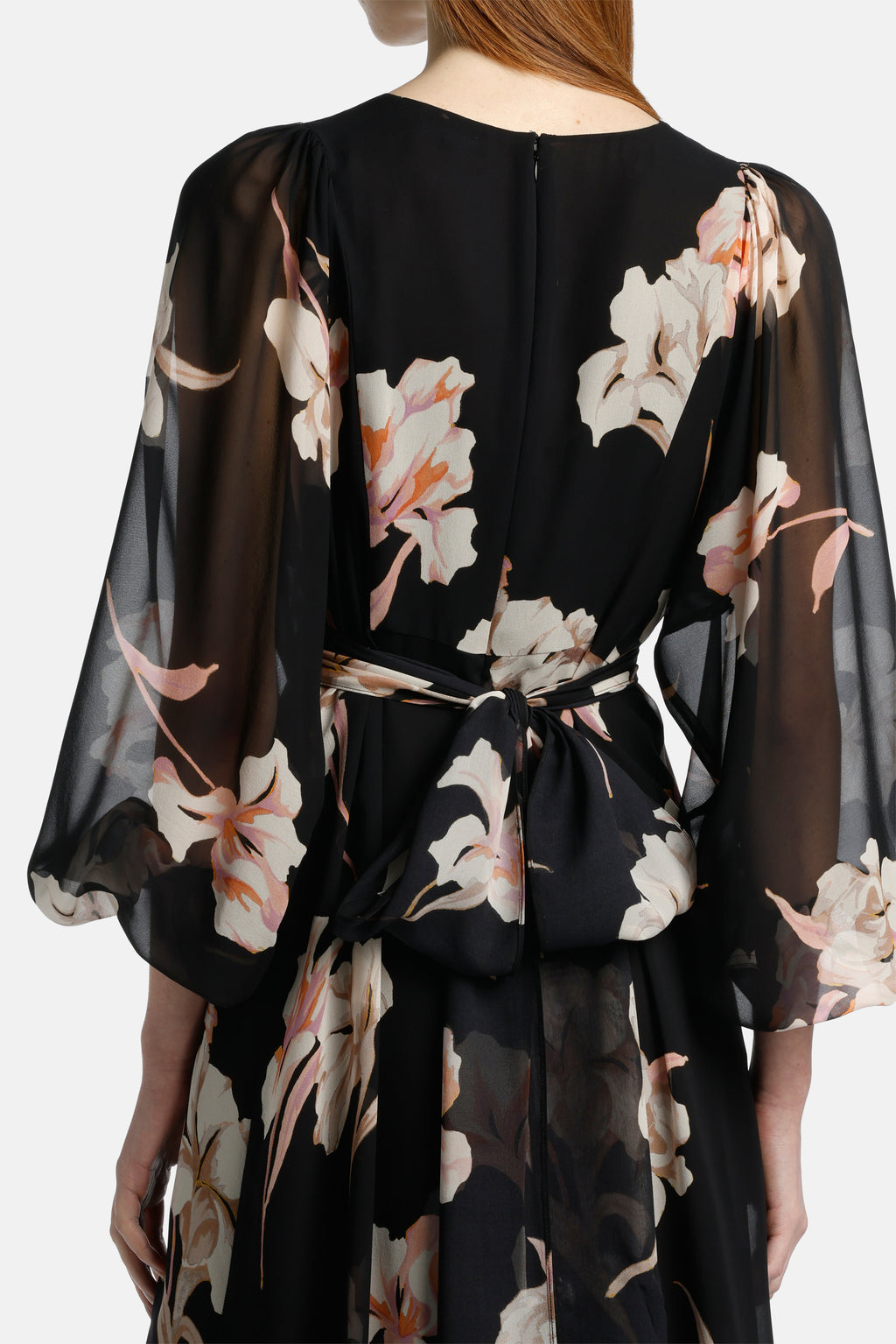 Palmeto Dress in Black, view 3