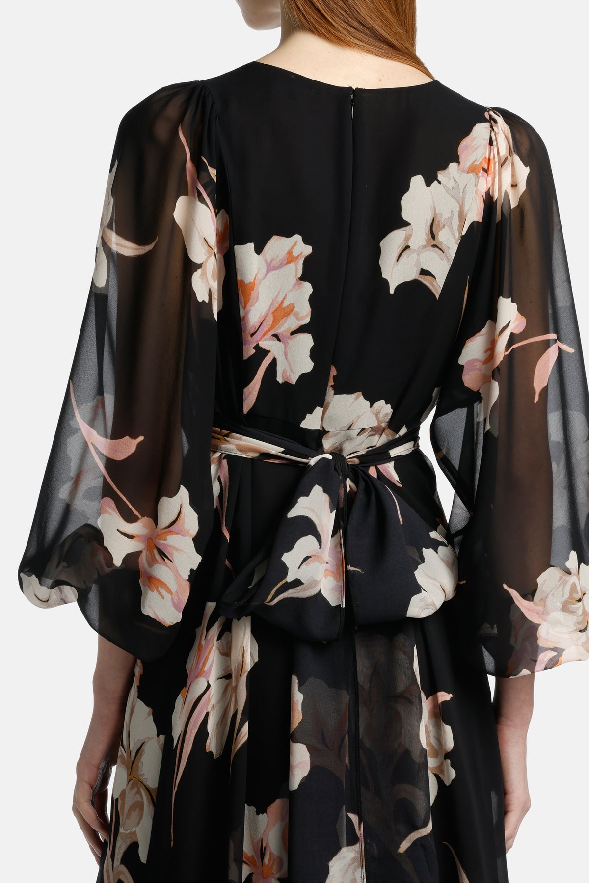 Palmeto Dress in Black, view 3