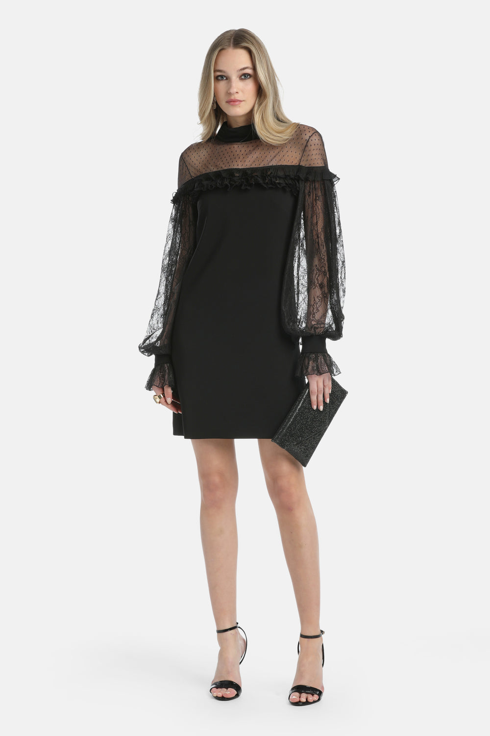 Gradisca Minidress in Black, primary view [fp-color:black]