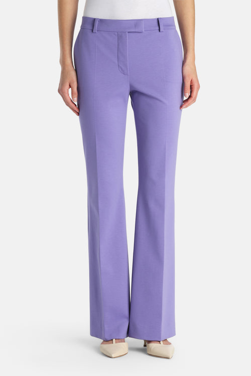 Ancora Classic Trousers in Wisteria Purple, primary view [fp-color:wisteria-purple]