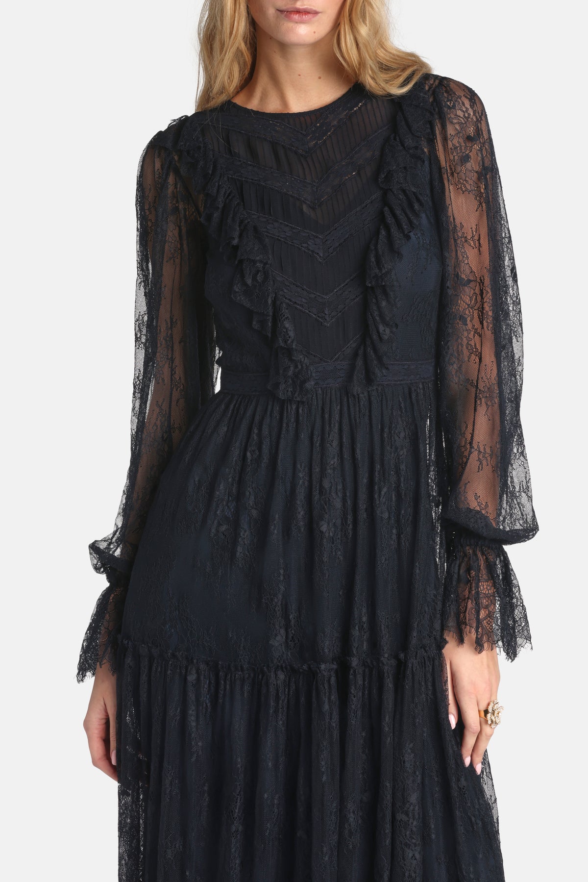 Perfetta Dress in Blue, view 3