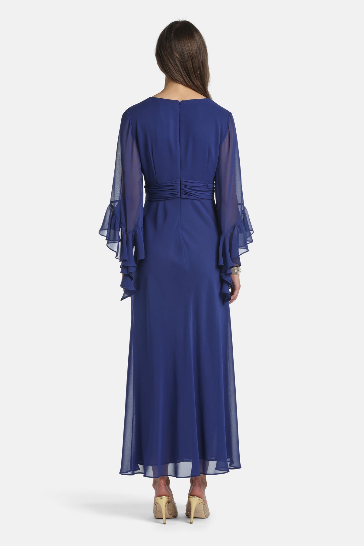 Plinia Gown in Bluette, view 2