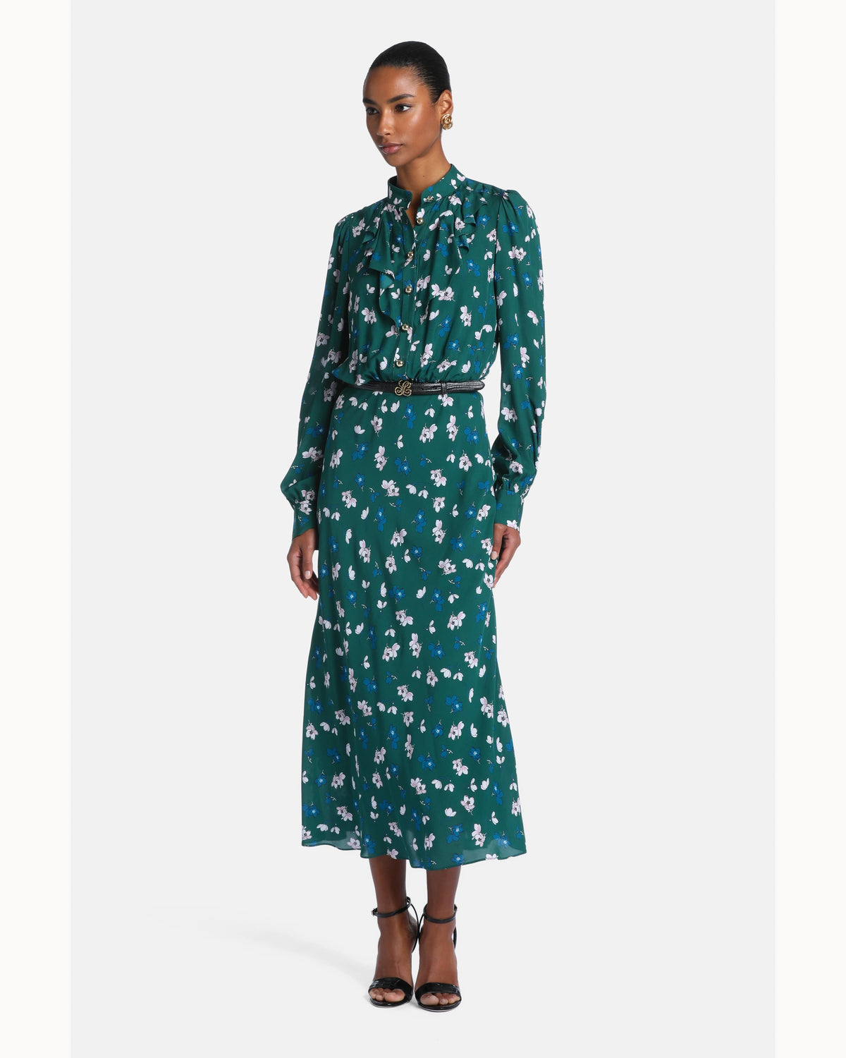Mirella Dress in green, primary view