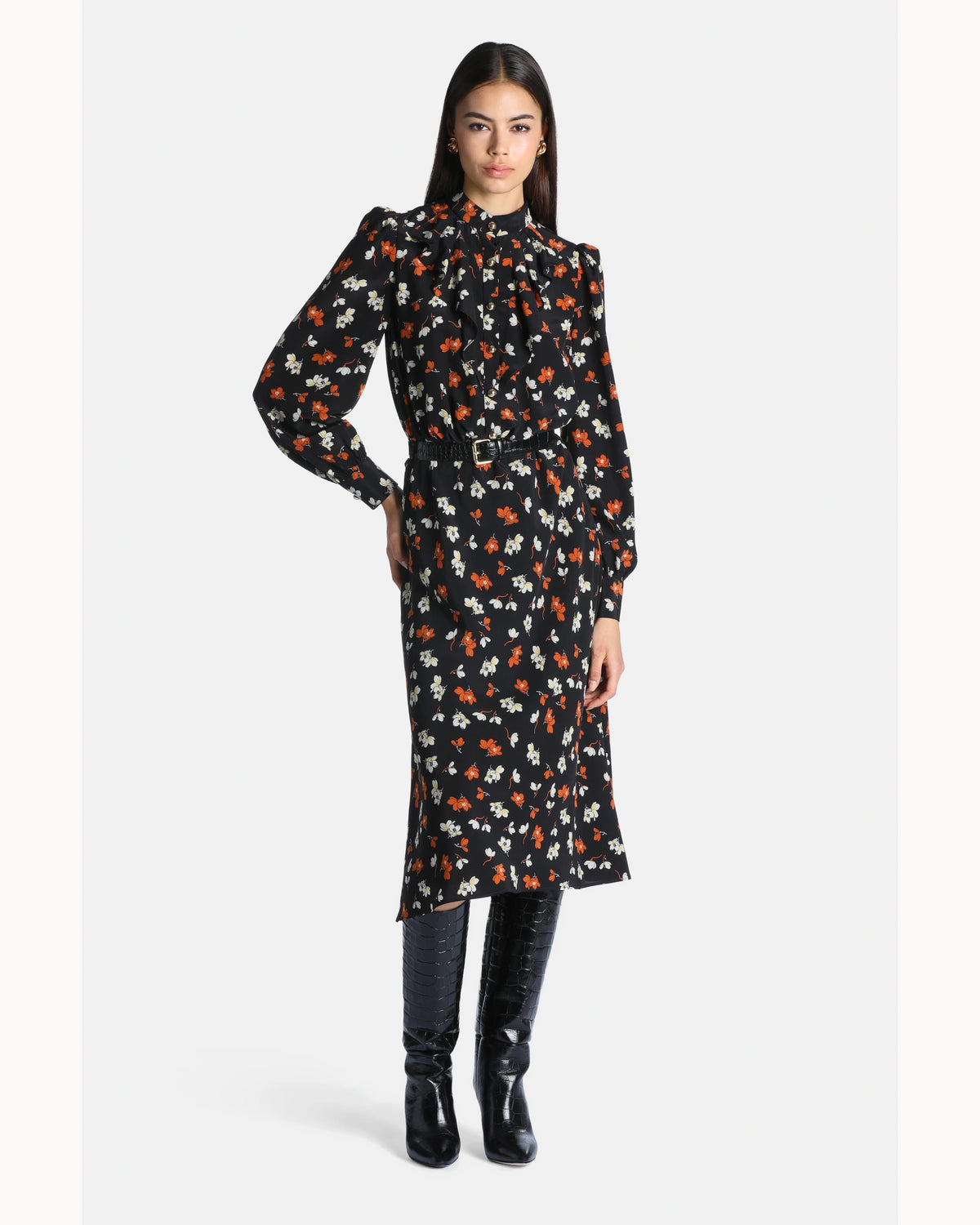 Mirella Dress in black, primary view